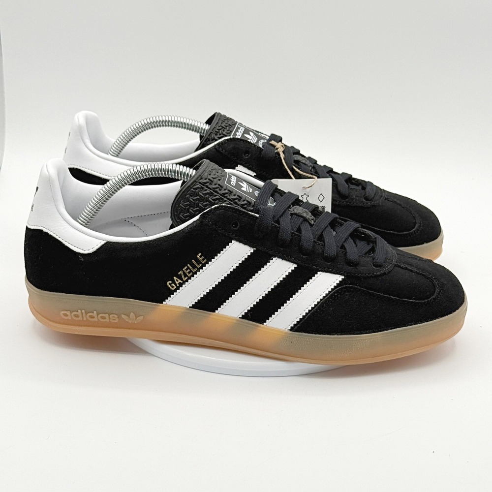 Adidas Gazelle Indoor 'Black White Gum' / Size 8.5 / JI2060 New